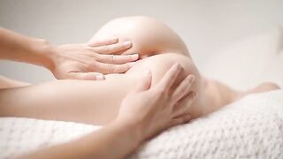 Massage and fingering with a guy who knows how to please with his hands - relaxing teen action