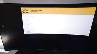 Petite cyclist gives a thrilling blowjob to the tourist in POV
