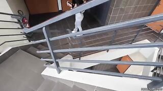 Chilean model with perfect ass gets fucked hard by two fake agents