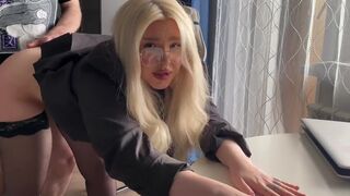 A girl didn’t understand the tutor and called him to her home