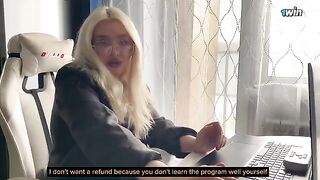 A girl didn’t understand the tutor and called him to her home
