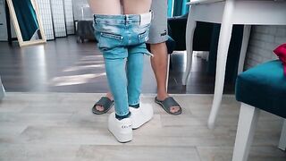 Sorry, sweetheart, but I wrecked your stepsister's tight ass until she squirted