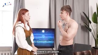 A guy checked the clothes and then had sex with a hot tailor