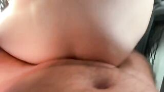 Hot young girl experiences anal sex with multiple partners on a wild bus ride