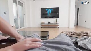 My stepsister secretly fucks me when my parents are not at home