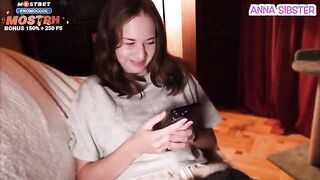 The girl forgot that her roommate could also have a girlfriend