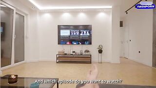 I tricked my stepsister to show me her boobs and fuck with me