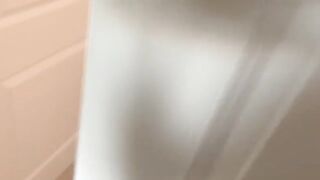 Spying on the Goth step sister with big tits