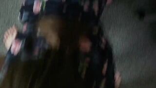 Pervert stepbrother punished his stepsister for being a porn model in POV style