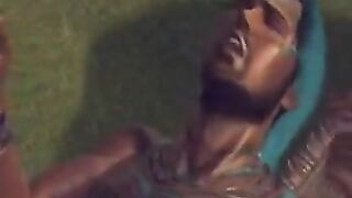 A cute brunette girl has a lot of pleasure with a big dick