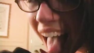 The fool is glad in glasses and the fact that they were given to suck