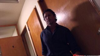 Great anal sex in bar after drinking with brunette