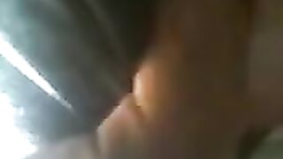 On the bus, he jerked off at the ass of a girl