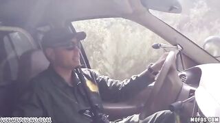 A hot grandma fucks with a soldier, using her skills in 'The Pickup'