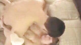 A mother tried to correct her drunk son and fucked him
