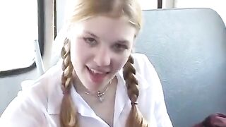 Hot sex under the skirts of cute students, a thrilling scene to see