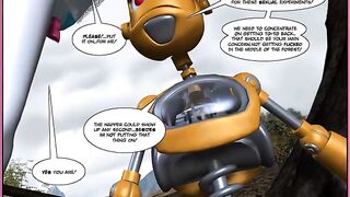 Robots fuck like in comic books in the best way
