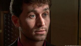 The man tied the girl with rope and had rough sex with her