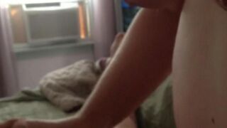 She liked to be woken up by a familiar morning gesture, it excited her