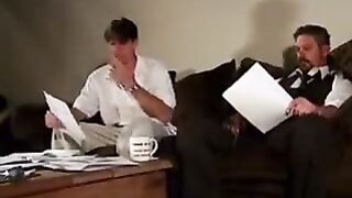 A real incest - his brother in her pussy planted