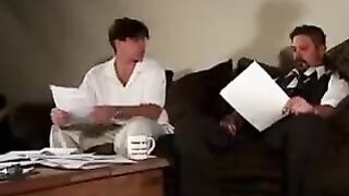A real incest - his brother in her pussy planted