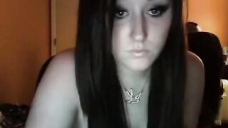 A daughter with big tits is fucking with her father on cam