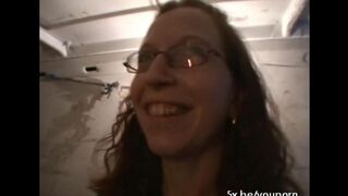 Two gay guys fucked a girl in her pussy