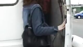 Two gay guys fucked a girl in her pussy