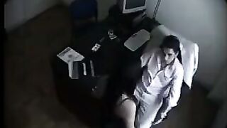 Spy camera in a massage room - you won't believe what they do!