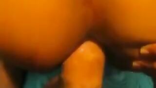 The wife gave a point to her husband's friend to fuck