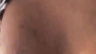 Busty brunette swallows all the sperm of her lover