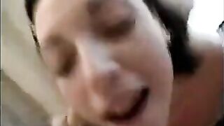 A girl agreed to have sex with her friend and his friend, the guys pleasured her