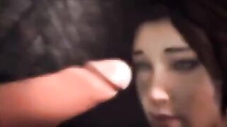 The Lara Croft woman is in trouble and needs to be fucked hard