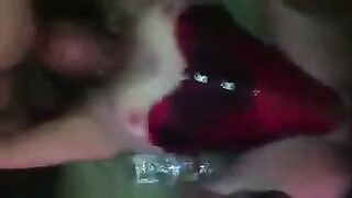 A cool encounter between two girls at a disco party