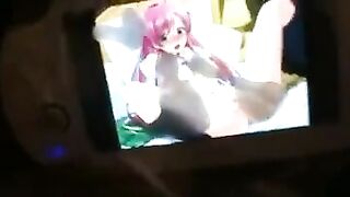 Hentai was very fond of and jerked off on them, in a steamy session