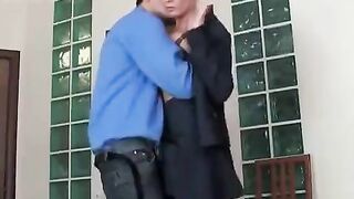 A mature Russian lady is making love with her young boss in this hot video