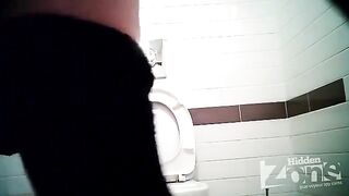 Camera in the toilet, don't even think about peeing there!