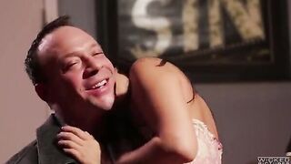 I caught my girlfriend with someone else and I fucked her hard on the couch