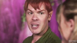 Peter Pan fucked two mermaids in a steamy FFM threesome