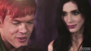 Peter Pan fucked two mermaids in a steamy FFM threesome