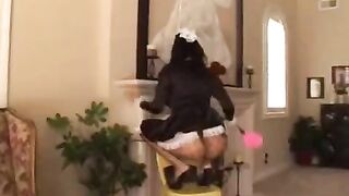 A man fucked his maid while the wife was working, what a shame!