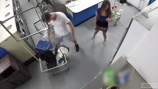 A peeping tom caught a girl having sex on webcam