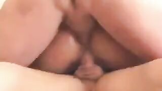 A guy fucks his wife and cheats on her with two whores
