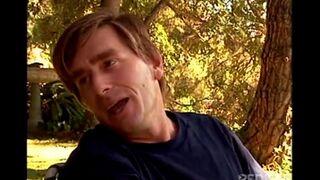 Pretty girl has sex with her boyfriend in nature