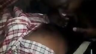 Negro man fucks his fat wife in ass hole