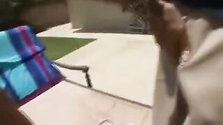 Latin MILF with huge boobs loves getting fucked in all her holes