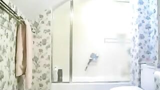 A secret camera in the toilet caught a compromising moment of intimacy