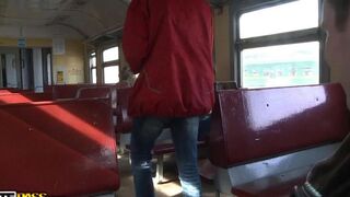A train stop turned into a wild group encounter for this teen