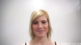 A young porn actress from the Czech Republic demonstrates her skills