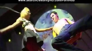 A hot girl is fucking in the club, exciting all spectators